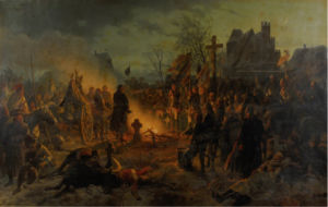 Der Choral am Abend der Schlacht bei Leuthen (Wilhelm Camphausen)